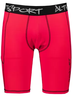 Männersport -Leggings über den Knien der Prämie ALTISPORT VOJ/ALM000LEG02 ROT