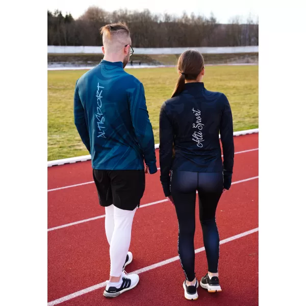  Herren Sport Sweatshirt Premium Plus ALTISPORT VOJ/ALM072MI04 KEROSIN 