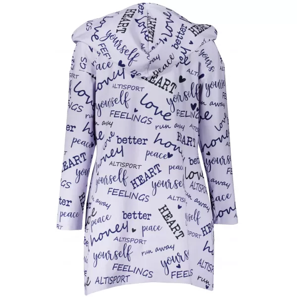  Damen -Strickjacke Premium ALTISPORT VOJ/ALW067MI07 VIOLETT 