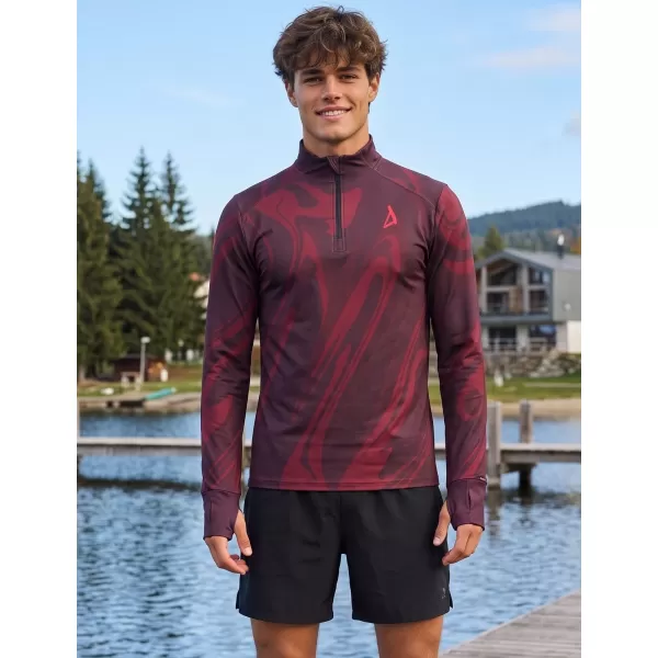  Herren Sport Sweatshirt Premium Plus ALTISPORT VOJ/ALM072MI04 WEINRÖTET 