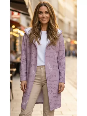 Damen -Strickjacke Premium ALTISPORT VOJ/ALW067MI07 ALTROSA