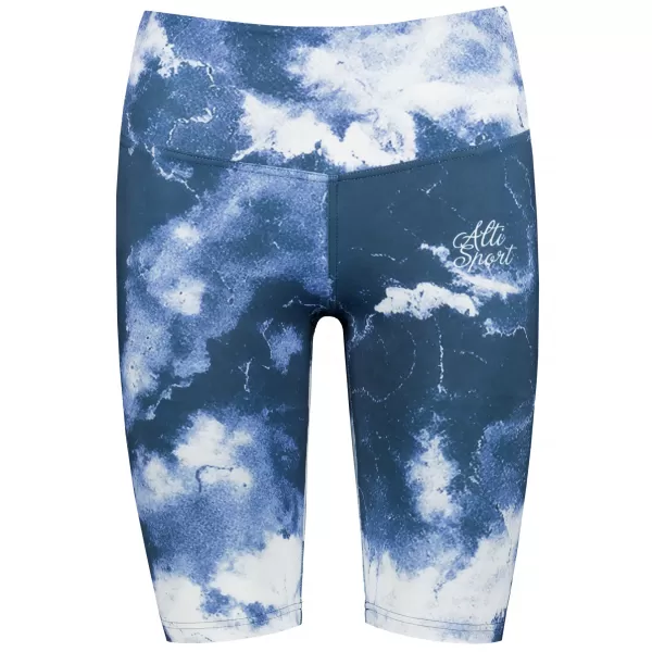  Frauen -Leggings über den Knien Premium ALTISPORT VOJ/ALW066LEG02 DUNKELBLAU 