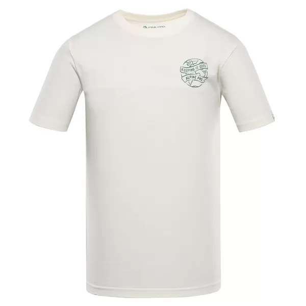  Herren -T -Shirt aus Bio -Baumwolle ALPINE PRO TERMES 2 BEIGE 