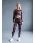 Lange Leggings für Frauen Premium ALTISPORT VOJ/ALW082LEG01 SCHWARZ