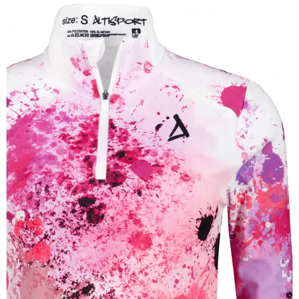  Frauen Sport Sweatshirt Premium Plus ALTISPORT VOJ/ALW055MI04 ROSA 
