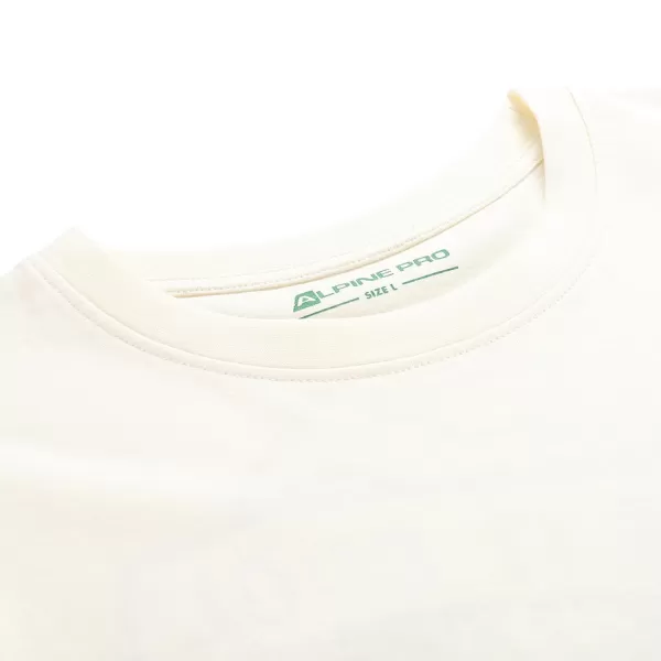  Herren -T -Shirt aus Bio -Baumwolle ALPINE PRO TERMES 2 BEIGE 