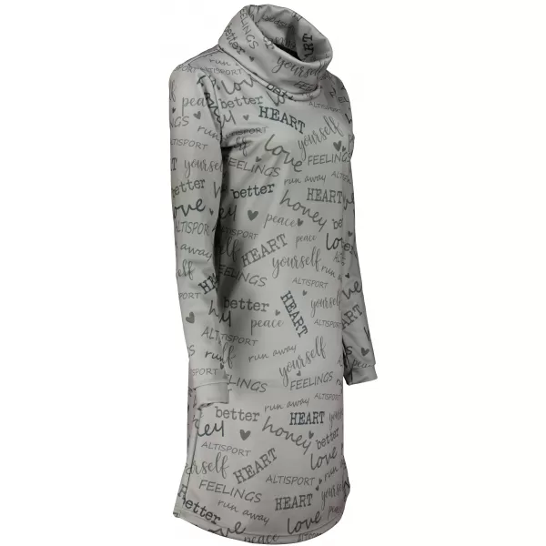  Damen erweitertes Premium -Sweatshirt ALTISPORT VOJ/ALW067MI06 HELLBRAUN 