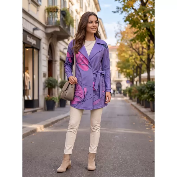  Frauen -Sweatshirt -Premium -Tasche für Frauen ALTISPORT VOJ/ALW086MI05 LILA PINK 