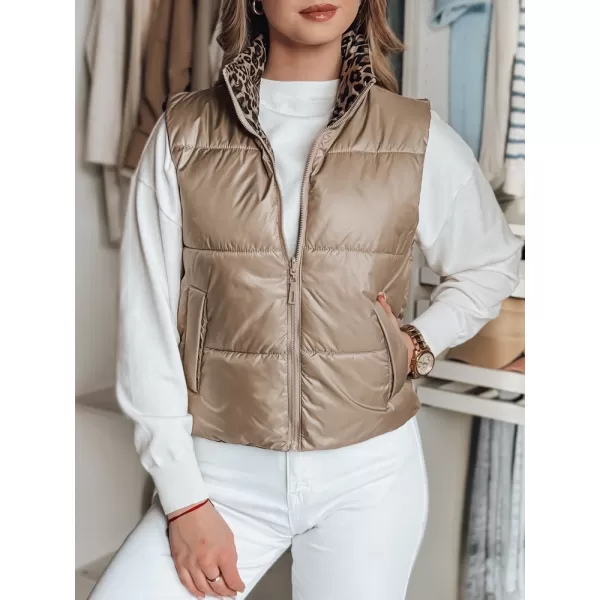  Weste DSTREET CHIPUFF TY4825 KARAMELL 