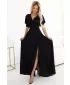 Kleid NUMOCO JENNIFER 581-1 SCHWARZ MIT GLITZER
