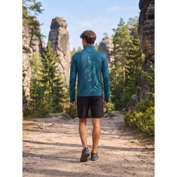 Herren Sport Sweatshirt Premium Plus ALTISPORT VOJ/ALM072MI04 KEROSIN 