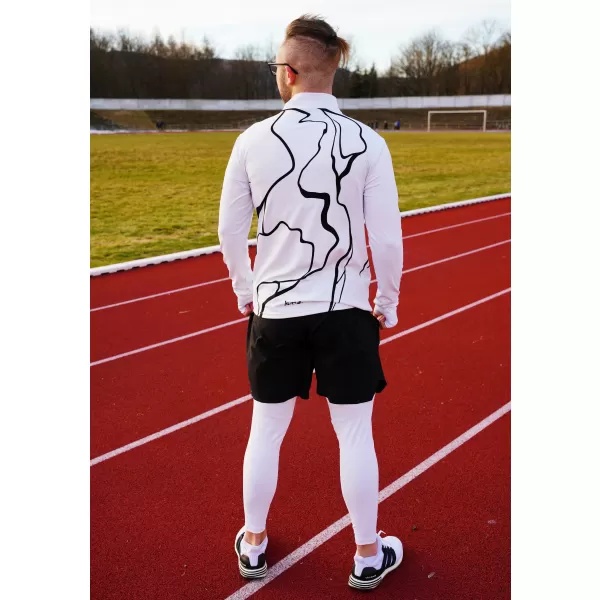  Herren Sport Sweatshirt Premium Plus ALTISPORT VOJ/ALM073MI04 WEIß 