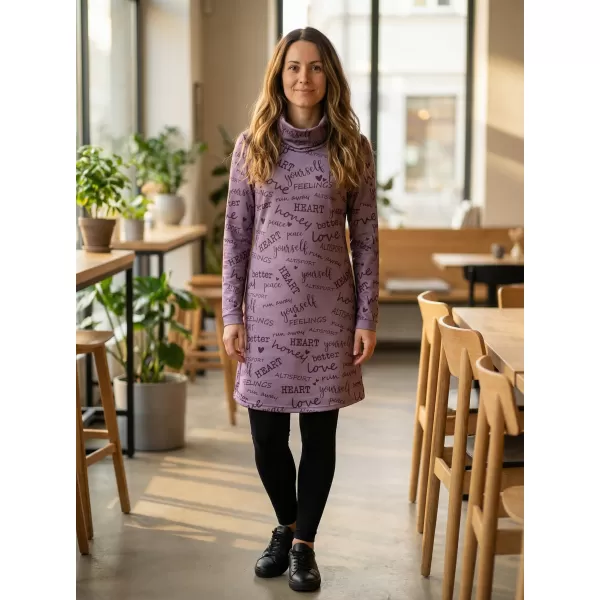  Damen erweitertes Premium -Sweatshirt ALTISPORT VOJ/ALW067MI06 LILA 