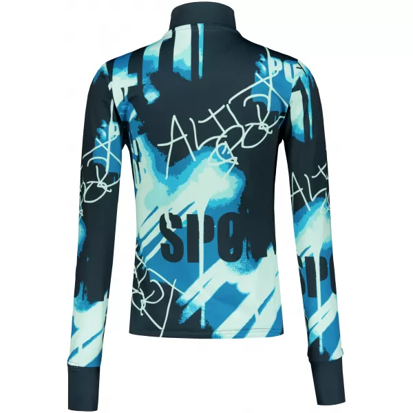  Frauen Sport Sweatshirt Premium Plus ALTISPORT VOJ/ALW076MI04 BLAU/SCHWARZ 