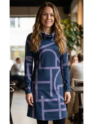 Damen erweitertes Premium -Sweatshirt ALTISPORT VOJ/ALW085MI06 LILA