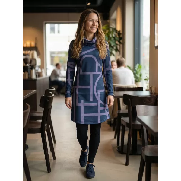  Damen erweitertes Premium -Sweatshirt ALTISPORT VOJ/ALW085MI06 LILA 