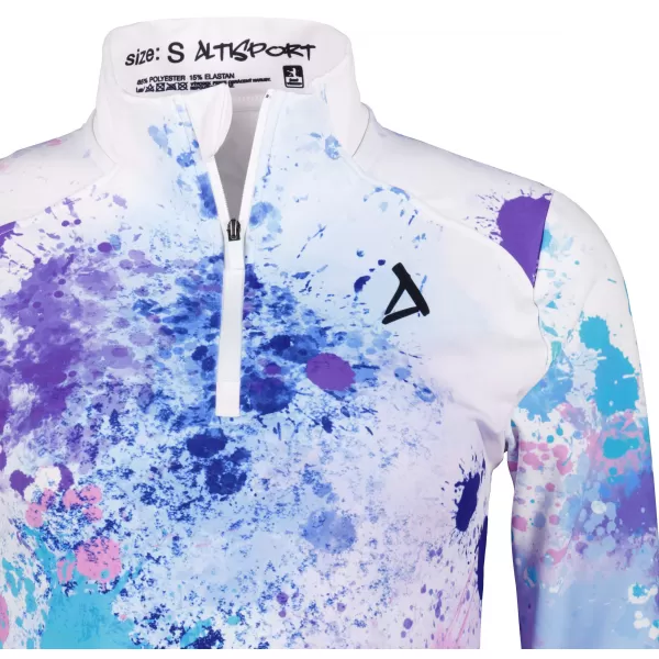  Frauen Sport Sweatshirt Premium Plus ALTISPORT VOJ/ALW055MI04 LILA/BLAU 