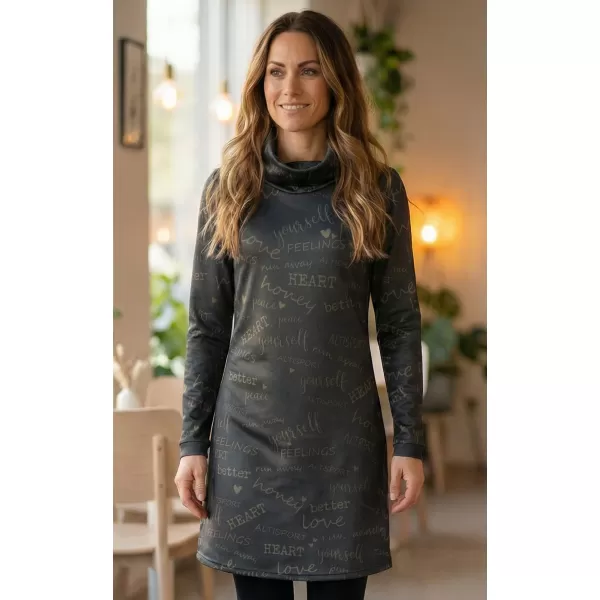  Damen erweitertes Premium -Sweatshirt ALTISPORT VOJ/ALW067MI06 DUNKELBRAUN 