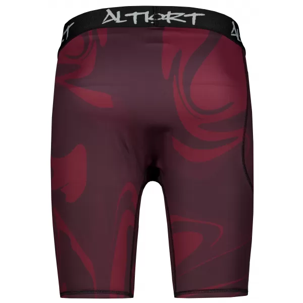  Männersport -Leggings über den Knien der Prämie ALTISPORT VOJ/ALM072LEG02 WEINRÖTET 