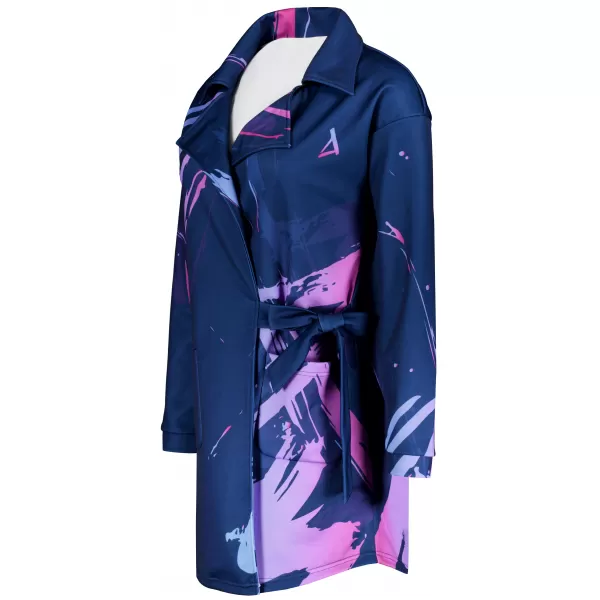  Frauen -Sweatshirt -Premium -Tasche für Frauen ALTISPORT VOJ/ALW074MI05 BLAU-VIOLETT 