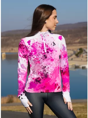 Frauen Sport Sweatshirt Premium Plus ALTISPORT VOJ/ALW055MI04 ROSA
