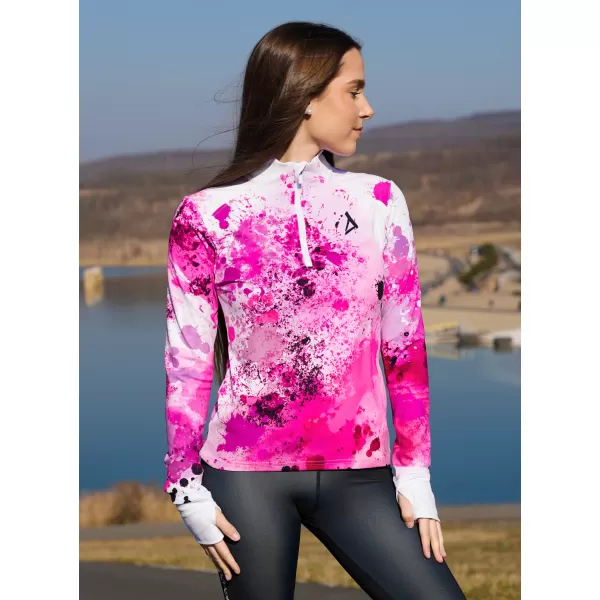  Frauen Sport Sweatshirt Premium Plus ALTISPORT VOJ/ALW055MI04 ROSA 