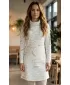 Damen erweitertes Premium -Sweatshirt ALTISPORT VOJ/ALW067MI06 WEIß