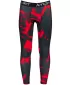 Herrensport -Leggings langer Prämie ALTISPORT VOJ/ALM079LEG01 SCHWARZ -RED