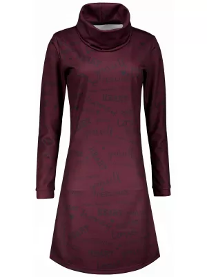 Damen erweitertes Premium -Sweatshirt ALTISPORT VOJ/ALW067MI06 BURGUND