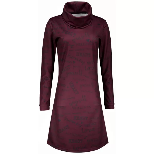  Damen erweitertes Premium -Sweatshirt ALTISPORT VOJ/ALW067MI06 BURGUND 