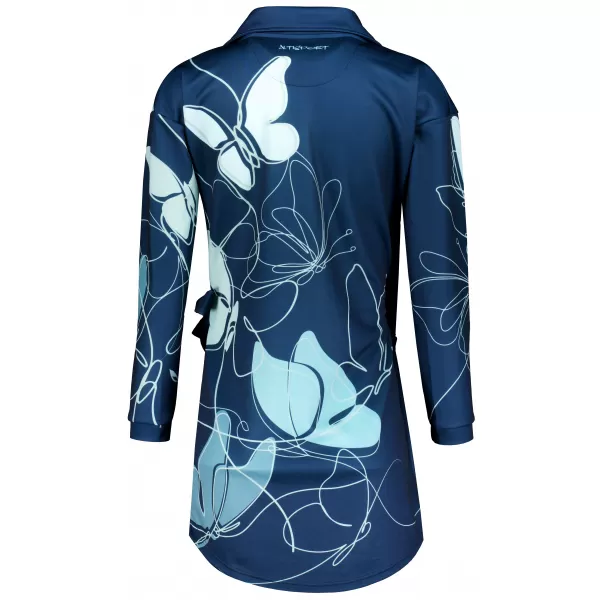  Frauen -Sweatshirt -Premium -Tasche für Frauen ALTISPORT VOJ/ALW086MI05 DUNKELBLAU 