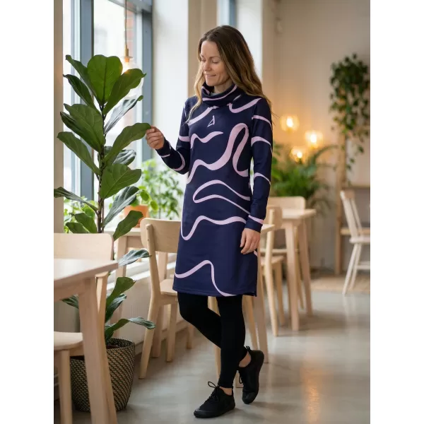  Damen erweitertes Premium -Sweatshirt ALTISPORT VOJ/ALW088MI06 LILA 