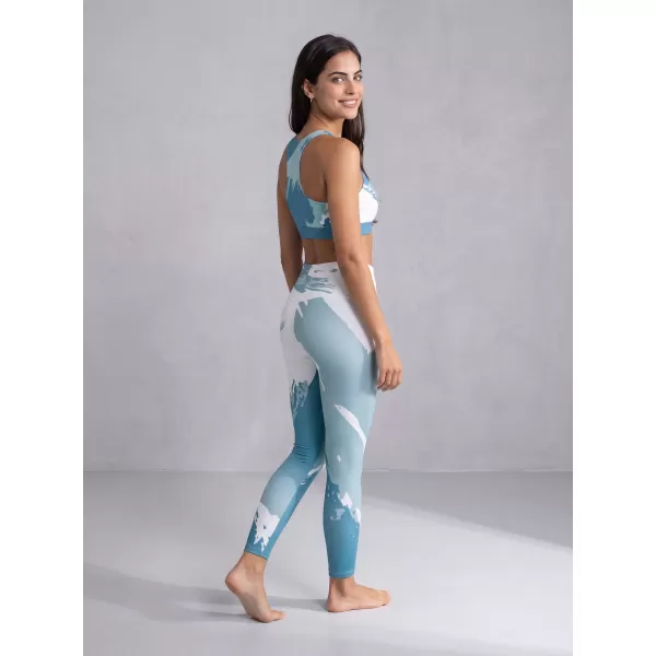  Lange Leggings für Frauen Premium ALTISPORT VOJ/ALW081LEG01 BLAU 