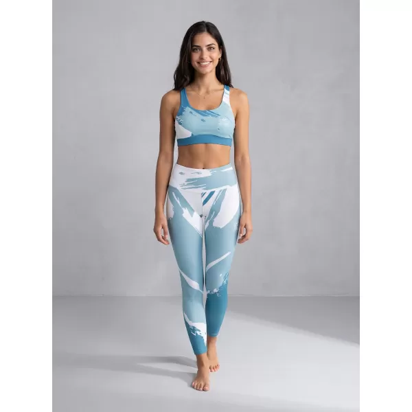  Lange Leggings für Frauen Premium ALTISPORT VOJ/ALW081LEG01 BLAU 