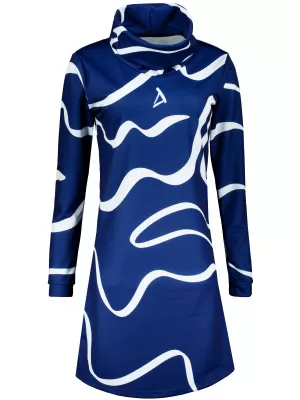 Damen erweitertes Premium -Sweatshirt ALTISPORT VOJ/ALW088MI06 DUNKELBLAU