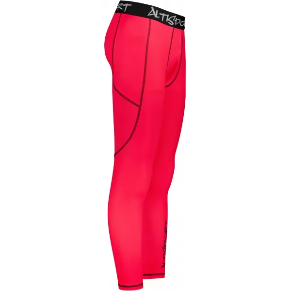  Herrensport -Leggings langer Prämie ALTISPORT VOJ/ALM000LEG01 ROT 