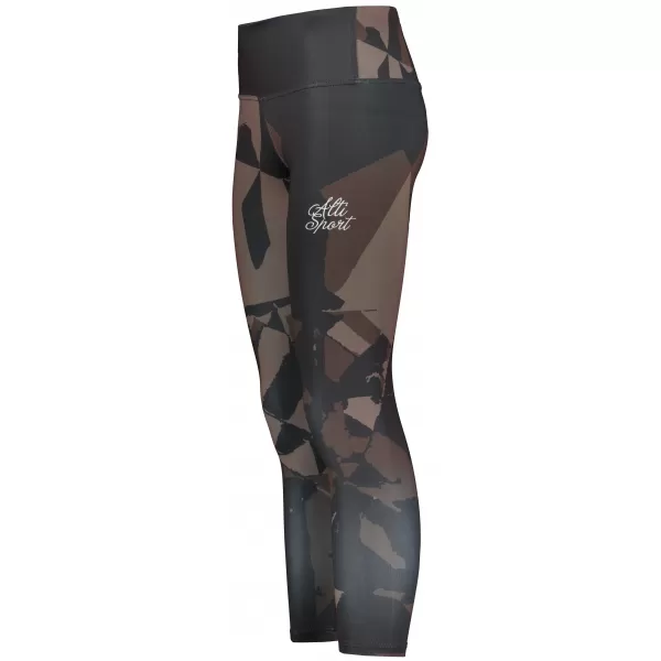  Lange Leggings für Frauen Premium ALTISPORT VOJ/ALW080LEG01 DUNKELBRAUN 