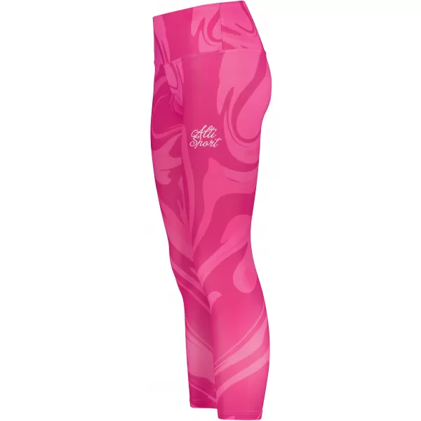  Lange Leggings für Frauen Premium ALTISPORT VOJ/ALW072LEG01 HEIßROSA 