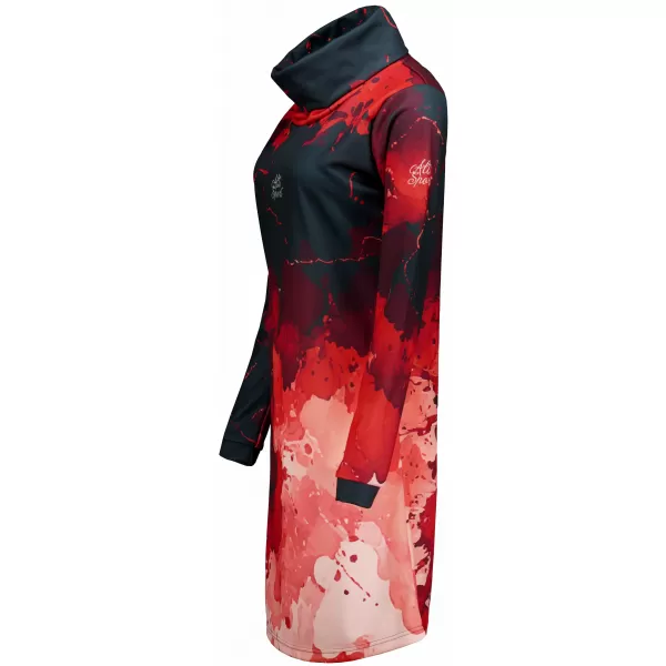  Damen erweitertes Premium -Sweatshirt ALTISPORT VOJ/ALW089MI06 ROT 