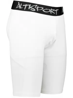 Männersport -Leggings über den Knien der Prämie ALTISPORT VOJ/ALM000LEG02 WEIß