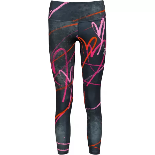  Lange Leggings für Frauen Premium ALTISPORT VOJ/ALW082LEG01 SCHWARZ 
