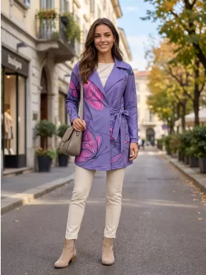 Frauen -Sweatshirt -Premium -Tasche für Frauen ALTISPORT VOJ/ALW086MI05 LILA PINK