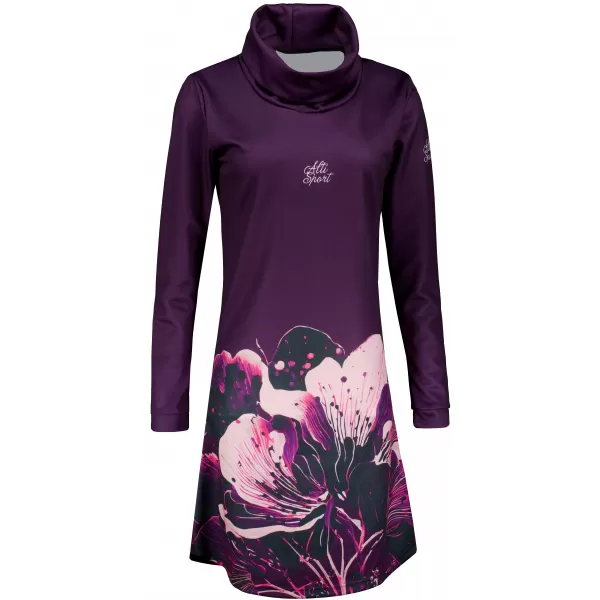  Damen erweitertes Premium -Sweatshirt ALTISPORT VOJ/ALW090MI06 BURGUND 