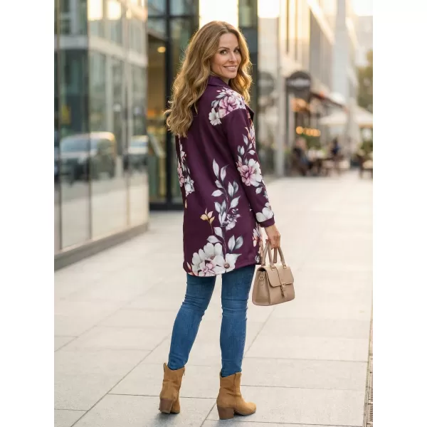  Frauen -Sweatshirt -Premium -Tasche für Frauen ALTISPORT VOJ/ALW087MI05 BURGUND 