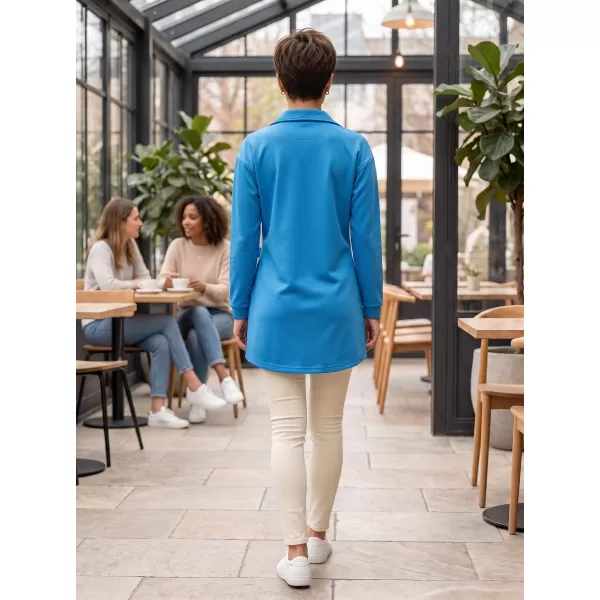  Frauen -Sweatshirt -Premium -Tasche für Frauen ALTISPORT VOJ/ALW000MI05 BLAU 