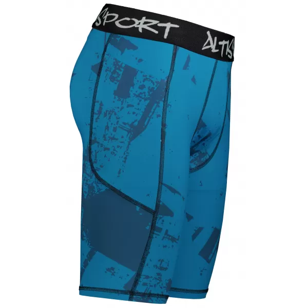  Männersport -Leggings über den Knien der Prämie ALTISPORT VOJ/ALM079LEG02 BLAU 