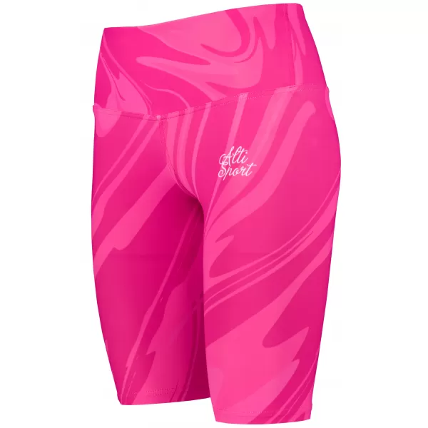  Frauen -Leggings über den Knien Premium ALTISPORT VOJ/ALW072LEG02 HEIßROSA 