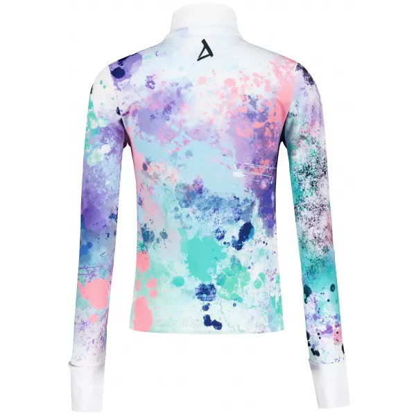  Frauen Sport Sweatshirt Premium Plus ALTISPORT VOJ/ALW055MI04 LILA/GRÜN 