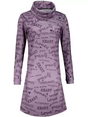 Damen erweitertes Premium -Sweatshirt ALTISPORT VOJ/ALW067MI06 LILA