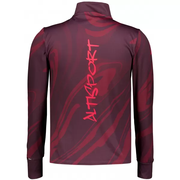  Herren Sport Sweatshirt Premium Plus ALTISPORT VOJ/ALM072MI04 WEINRÖTET 